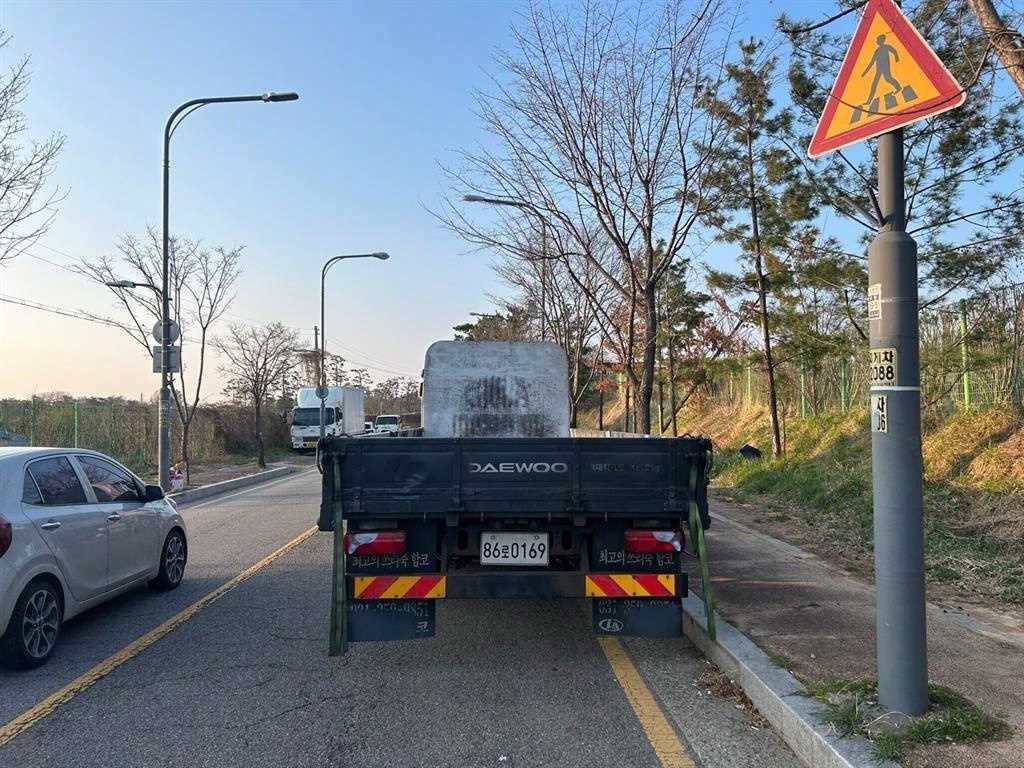 대우 프리마 7.5톤 카고 2019년식 카고 후면