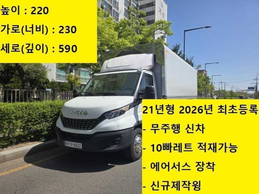 이베코 데일리 2.5톤 윙바디 2026년식 사진 1
