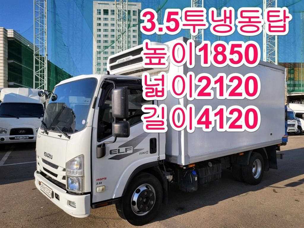 이스즈 엘프 3.5톤 냉동탑 2019년식 사진 1