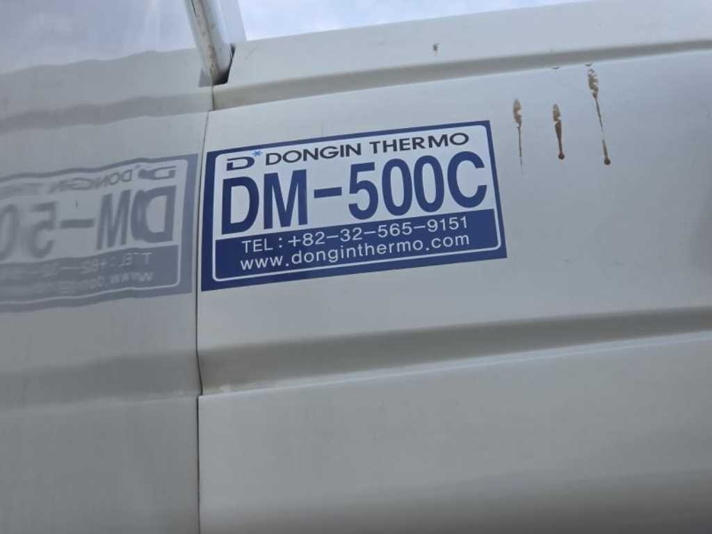 이스즈 엘프 3.5톤 냉동탑 2022년식 동인써모 DM-500C 표기