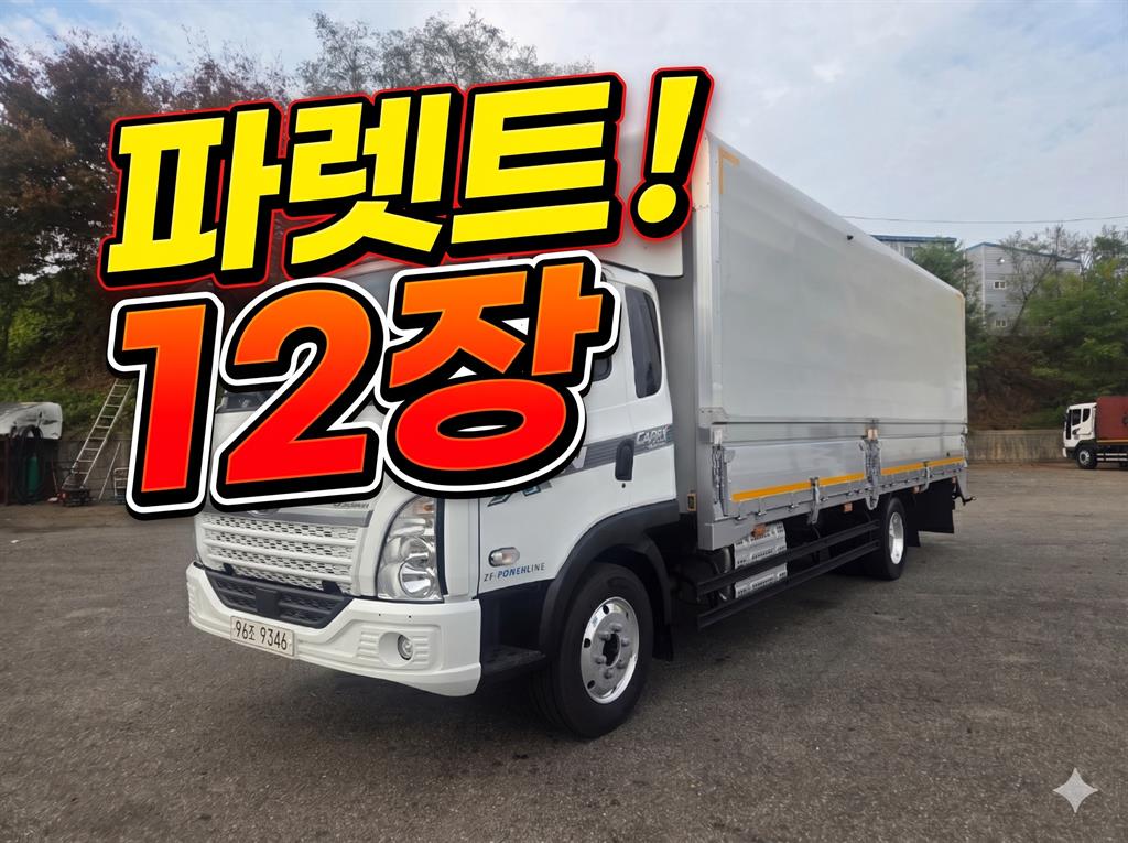 타타대우 더쎈 3.5톤 윙바디 2024년식 더쎈 윙바디 전측면