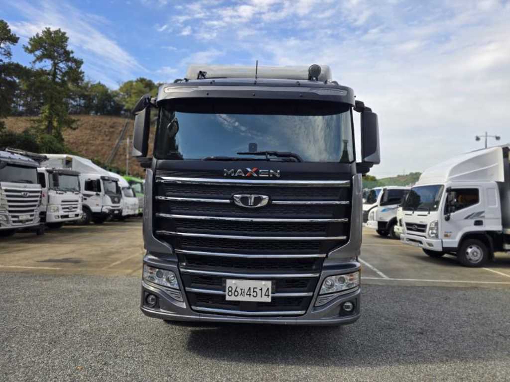 타타대우 맥쎈 8.5톤 윙바디 2023년식 맥쎈 캡 정면