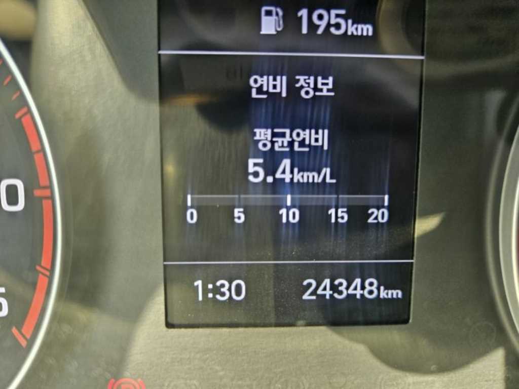 현대 마이티 2.5톤 냉동탑 2022년식 마이티 계기판 주행거리