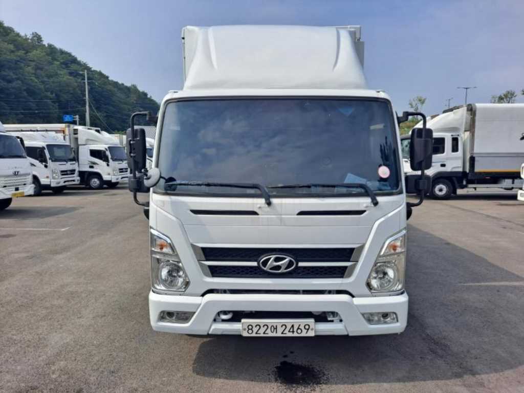 현대 마이티 2.5톤 익스탑 2019년식 마이티 정면