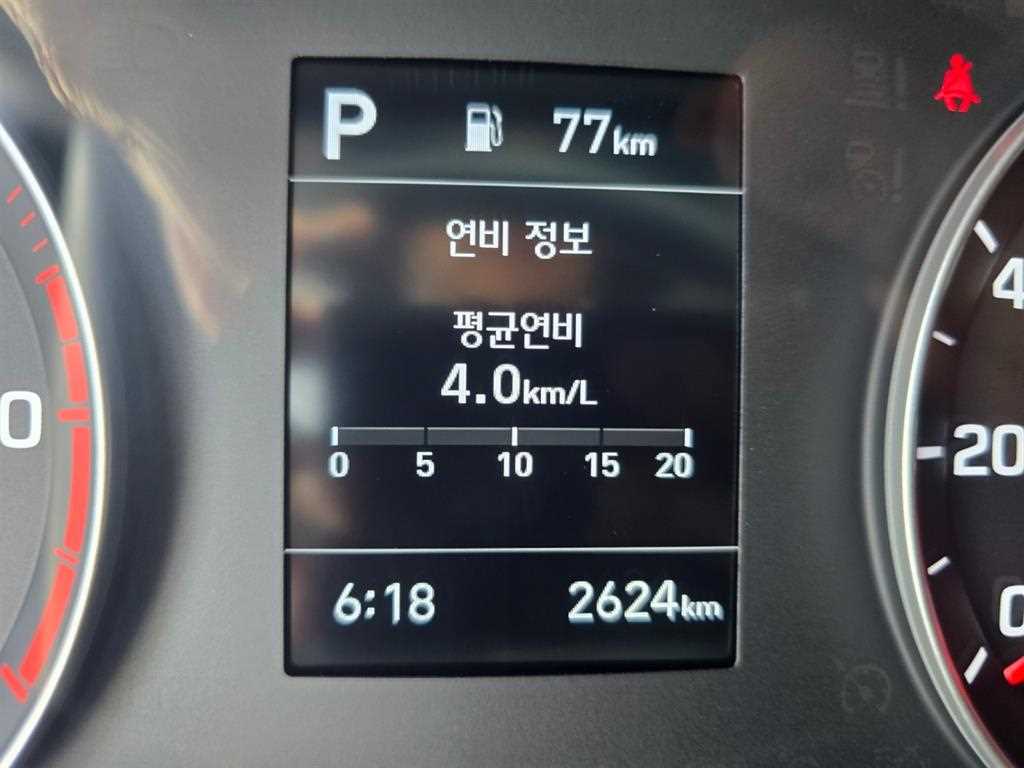 현대 마이티 2.5톤 익스탑 2026년식 계기판 주행거리