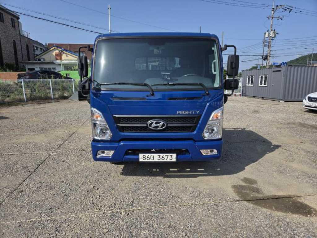 현대 마이티 2.5톤 카고 2021년식 마이티 정면