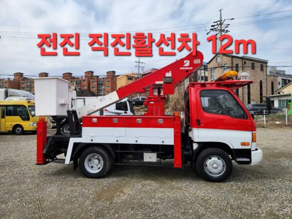 현대 마이티 3.5톤 고소작업차 2010년식 사진 1