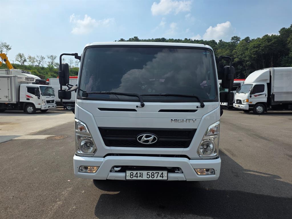 현대 마이티 3.5톤 카고 2017년식 올뉴마이티 정면