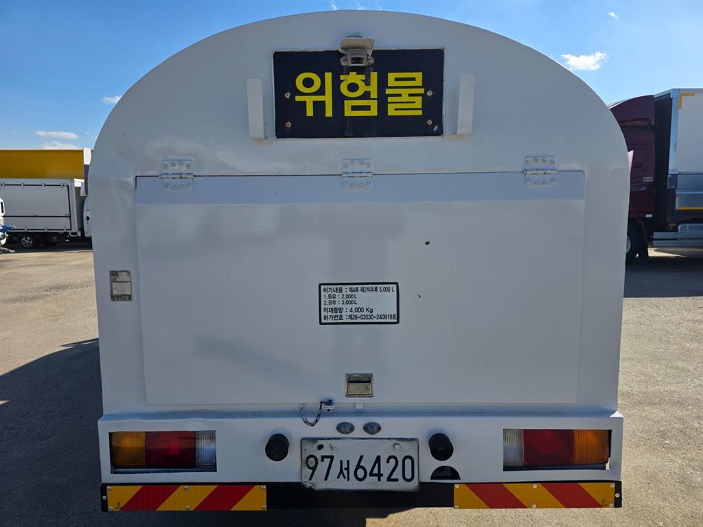 현대 마이티 3.5톤 탱크로리 2018년식 사진 6