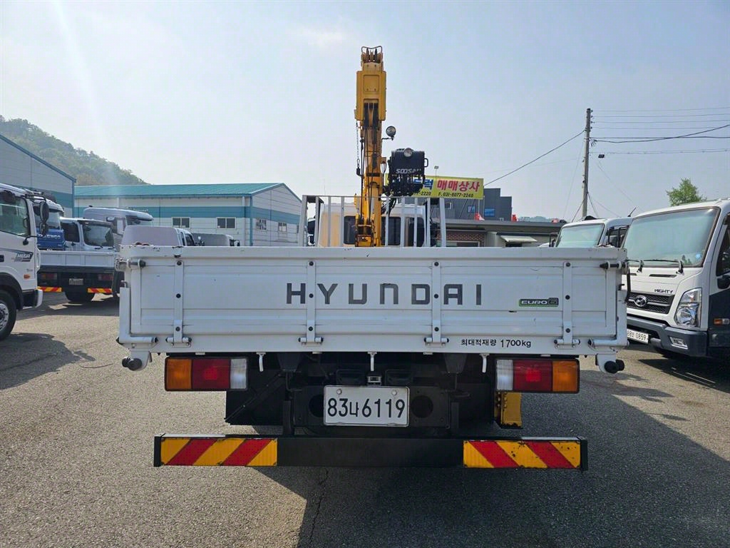 현대 메가트럭 5톤 카고크레인 2019년식 사진 5