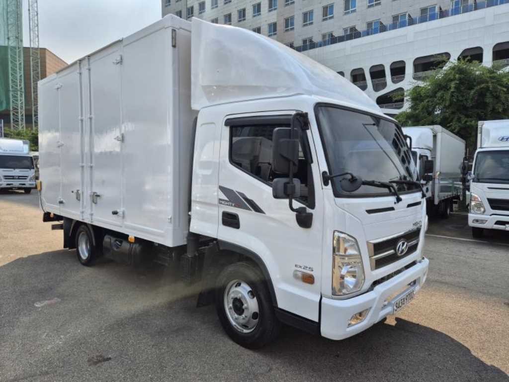 현대 올뉴마이티 2.5톤 익스탑 2019년식 올뉴마이티 익스탑 전측면