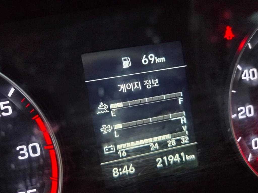 현대 올뉴마이티 2.5톤 재활용수집차 2025년식 계기판 주행거리