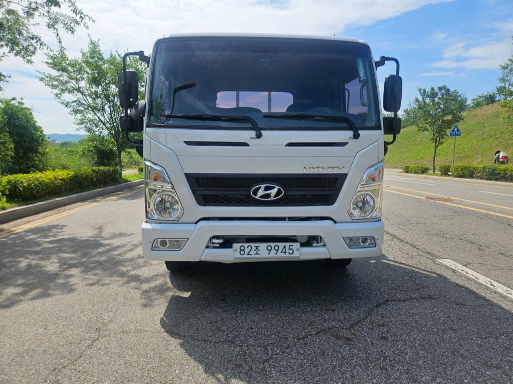 현대 올뉴마이티 2.5톤 카고 2015년식 마이티 캡 정면