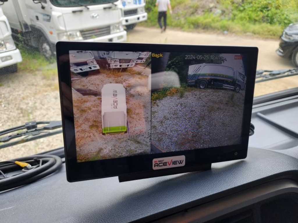 현대 올뉴마이티 2.5톤 카고 2018년식 어라운드뷰 모니터