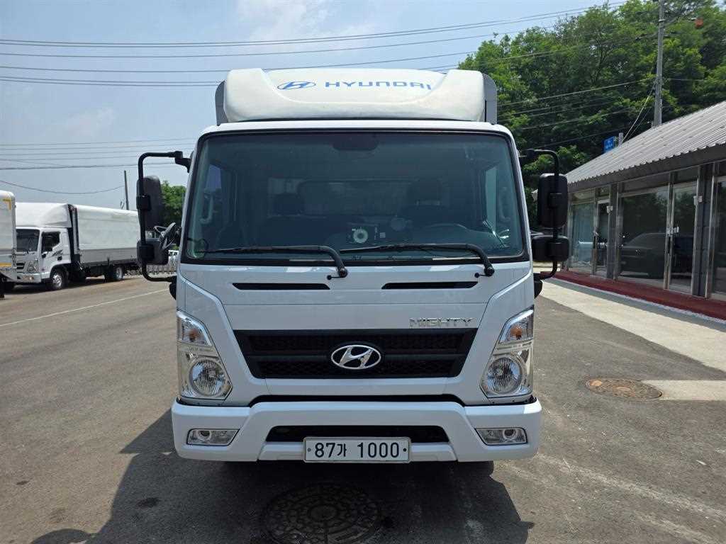 현대 올뉴마이티 3.5톤 윙바디 2018년식 올뉴마이티 정면