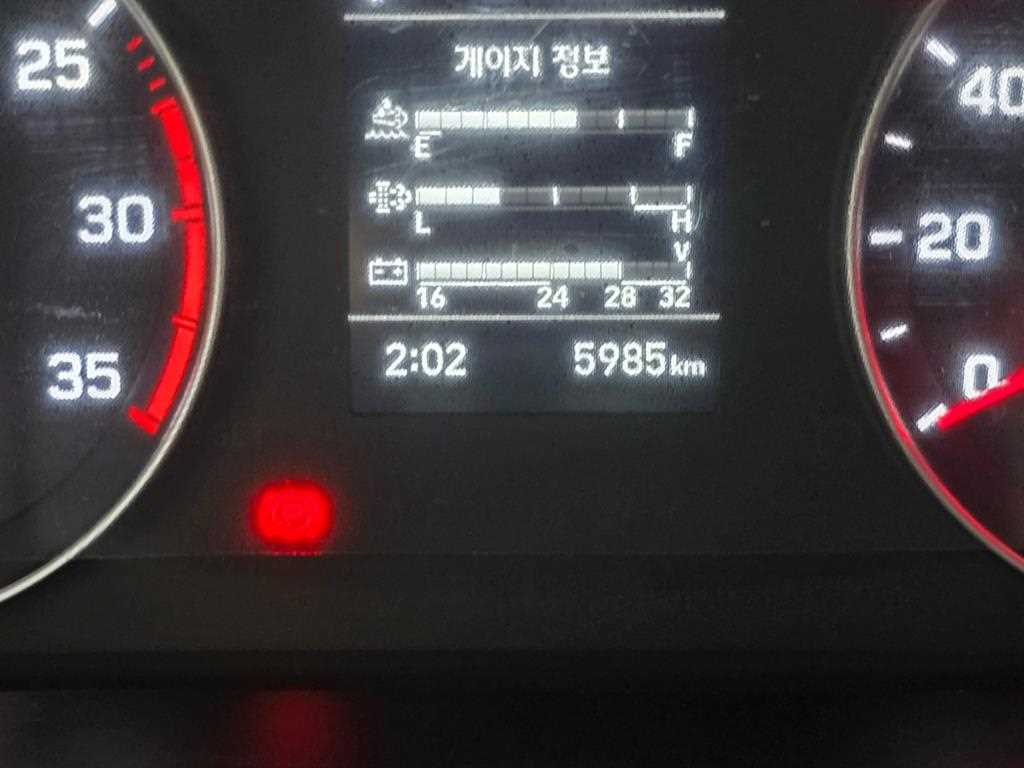 현대 올뉴마이티 3.5톤 윙바디 2026년식 계기판 주행거리