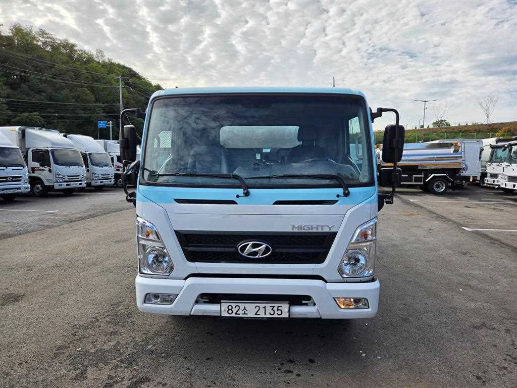 현대 올뉴마이티 3.5톤 압착진개차 2020년식 올뉴마이티 정면
