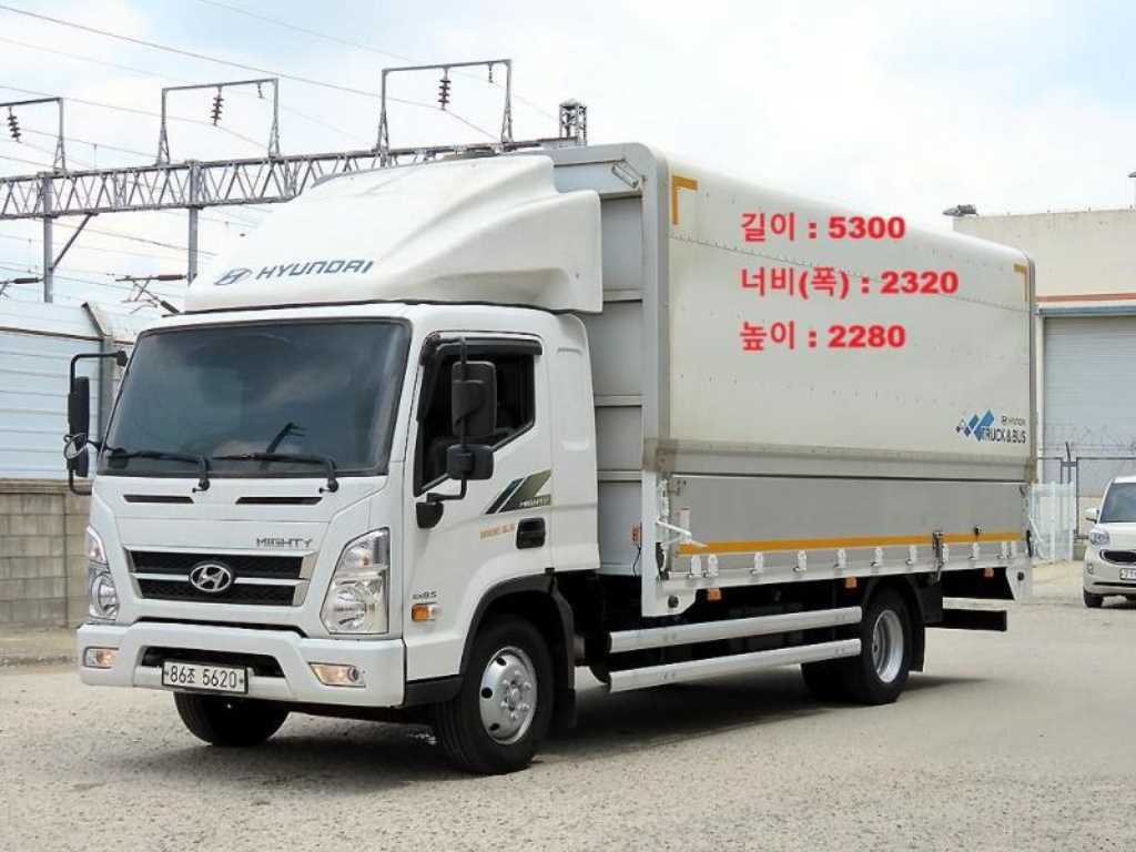 현대 올뉴마이티 3.5톤 윙바디 2021년식 사진 1