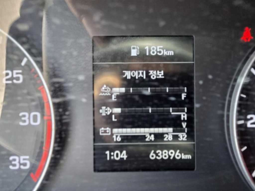 현대 올뉴마이티 3.5톤 카고 2024년식 계기판 주행거리