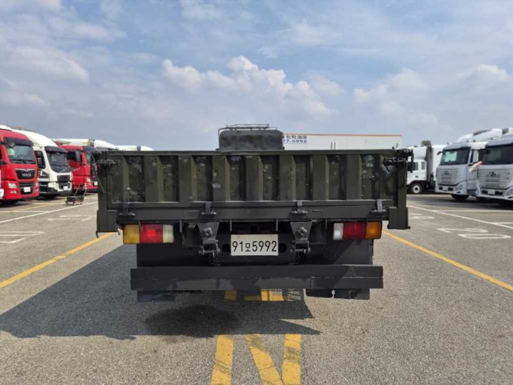 현대 트라고 25톤 카고 2012년식 카고 적재함 후면