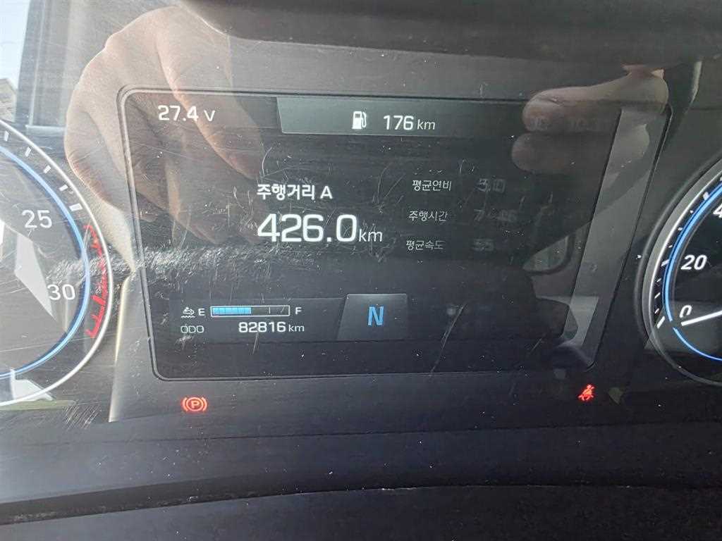 현대 파비스 5톤 윙바디 2023년식 누적 주행거리