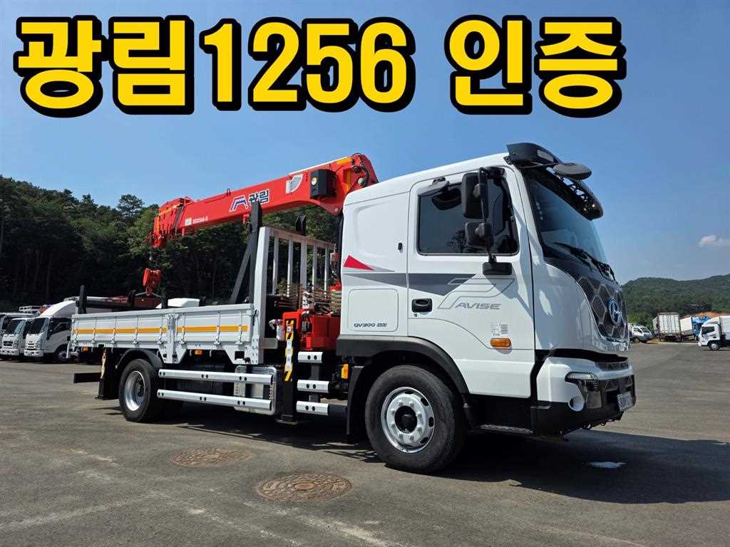 현대 파비스 5톤 카고크레인 2021년식 사진 1