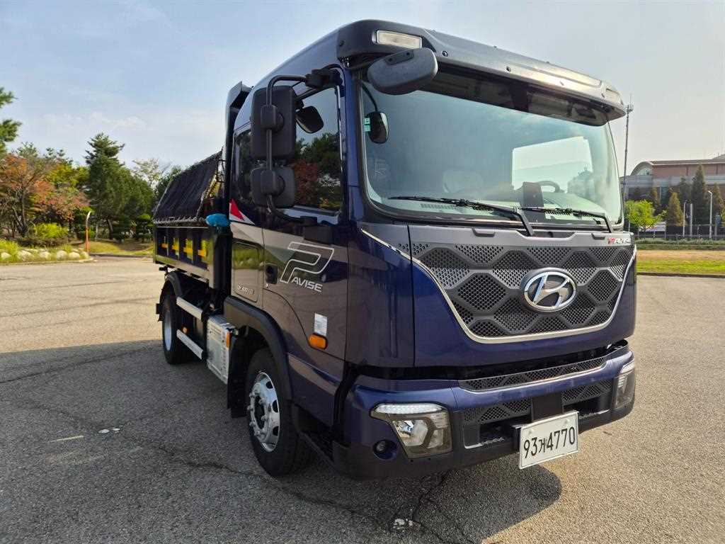 현대 파비스 5.5톤 덤프 2023년식 파비스 덤프 전측면
